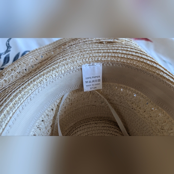 Cream Crochet Cowboy Hat - Picture 2 of 2